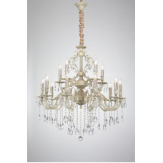 Подвесная люстра Lucia Tucci BARLETTA 1730.15 cream white