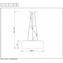 Подвесная люстра LUCIDE 70463/06/11 Подвесная люстра LUCIDE 70463/06/11