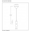 Подвесной светильник LUCIDE 08408/01/30 Подвесной светильник LUCIDE 08408/01/30