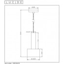 Подвесной светильник LUCIDE 45471/01/30 Подвесной светильник LUCIDE 45471/01/30