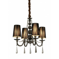 Подвесная люстра Lumina Deco LDP 1200-4 BK