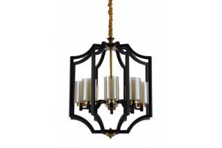 Подвесная люстра Lumina Deco LDP 1224-8 BK+MD