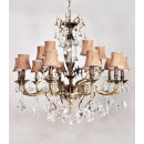 Подвесная люстра Lumina Deco LDP 9236-15 Подвесная люстра Lumina Deco LDP 9236-15