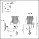 Бра LUMION 3236/1W Бра LUMION 3236/1W