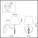 Бра LUMION 4408/1W Бра LUMION 4408/1W