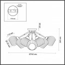 Накладная люстра LUMION 4593/8C Накладная люстра LUMION 4593/8C