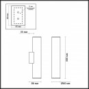 Бра Odeon Light 4245/2WA Бра Odeon Light 4245/2WA
