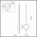 Бра Odeon Light 4257/18WL Бра Odeon Light 4257/18WL