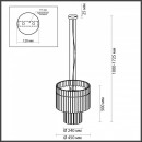 Каскадная люстра Odeon Light 4938/6A Каскадная люстра Odeon Light 4938/6A