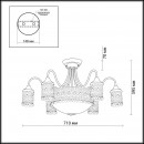 Накладная люстра Odeon Light 2641/9C Накладная люстра Odeon Light 2641/9C