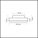 Накладной светильник Odeon Light 2177/1C Накладной светильник Odeon Light 2177/1C