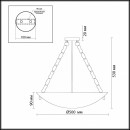 Подвесная люстра Odeon Light 2094/5C Подвесная люстра Odeon Light 2094/5C
