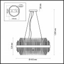 Подвесная люстра Odeon Light 4639/8 Подвесная люстра Odeon Light 4639/8