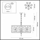 Подвесная люстра Odeon Light 4878/7 Подвесная люстра Odeon Light 4878/7
