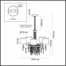 Подвесная люстра Odeon Light 4886/5