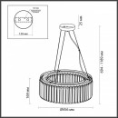 Подвесная люстра Odeon Light 4987/6 Подвесная люстра Odeon Light 4987/6