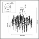 Подвесная люстра Odeon Light 5004/14 Подвесная люстра Odeon Light 5004/14