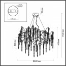 Подвесная люстра Odeon Light 5005/8 Подвесная люстра Odeon Light 5005/8