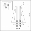 Подвесной светильник Odeon Light 3901/63L Подвесной светильник Odeon Light 3901/63L