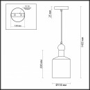 Подвесной светильник Odeon Light 4086/1 Подвесной светильник Odeon Light 4086/1