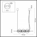 Подвесной светильник Odeon Light 4273/3 Подвесной светильник Odeon Light 4273/3