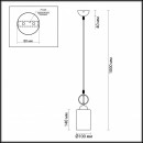 Подвесной светильник Odeon Light 4657/1 Подвесной светильник Odeon Light 4657/1