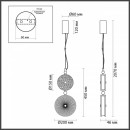 Подвесной светильник Odeon Light 5416/13LC Подвесной светильник Odeon Light 5416/13LC