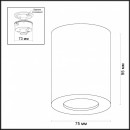Влагозащищенный светильник Odeon Light 3571/1C Влагозащищенный светильник Odeon Light 3571/1C