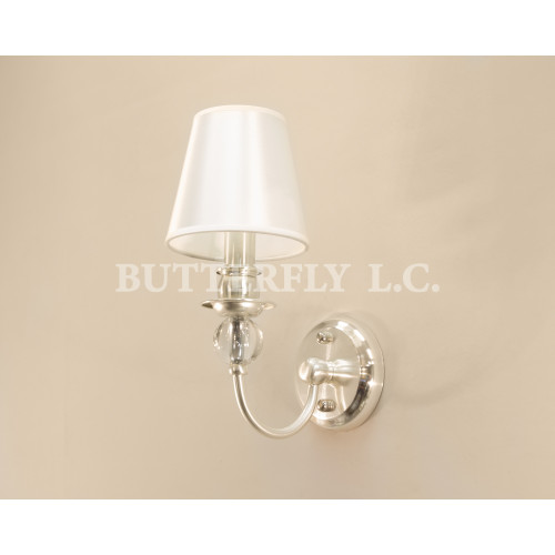 Бра 8101/1 Ball Mat Silver BUTTERFLY