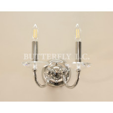 Бра 8102/2 Nickel BUTTERFLY