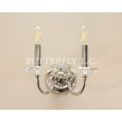Бра 8102/2 Nickel BUTTERFLY