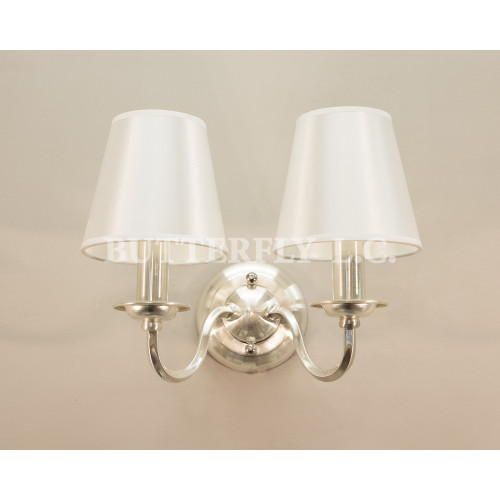 Бра 88045/2 M Mat Silver BUTTERFLY