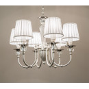 Люстра 9868/6 Mat Silver BUTTERFLY Люстра 9868/6 Mat Silver BUTTERFLY
