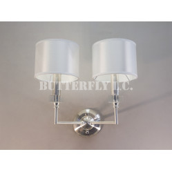 Бра 805/2 Mat Silver BUTTERFLY