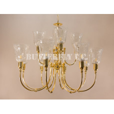 Люстра 9863/8+4 Gold BUTTERFLY