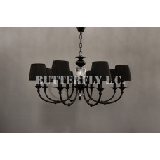 Люстра 401/6 Black BUTTERFLY