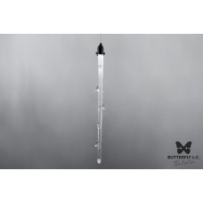 Люстра Cuted Branch/B-75cm Graphite BUTTERFLY