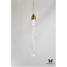 Люстра Cuted Branch/M-55cm Brass BUTTERFLY