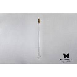 Люстра Drop Brass BUTTERFLY