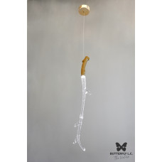 Люстра Branch Crown/Handmade Branch/Single Brass BUTTERFLY