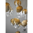 Люстра Wallnut B*6+S*4/30 Brass BUTTERFLY