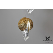 Люстра Wallnut B/Brass BUTTERFLY