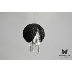 Люстра Wallnut B/Graphite BUTTERFLY