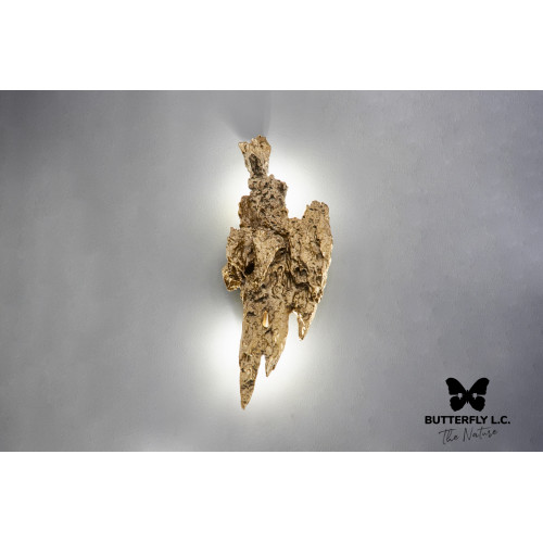 Бра Coral/M-350*120 Brass BUTTERFLY