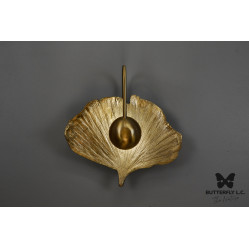 Бра Lotus Leaf Brass BUTTERFLY