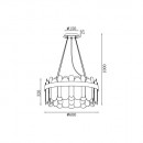 Подвесная люстра Vele Luce VL3195P12 Подвесная люстра Vele Luce VL3195P12