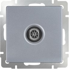 Розетка Werkel WL06-TV-2W (серебряный)